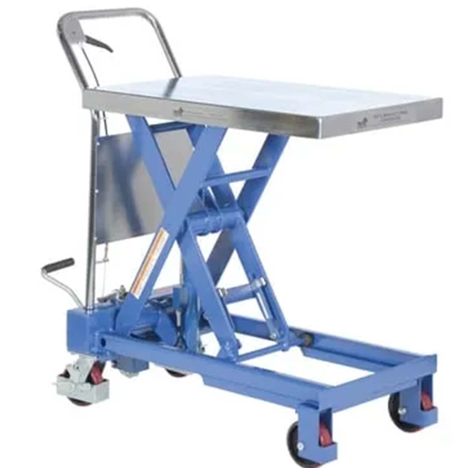 Vestil ( Steel Single Scissor Hydraulic Elevating Cart CART-750-TS )