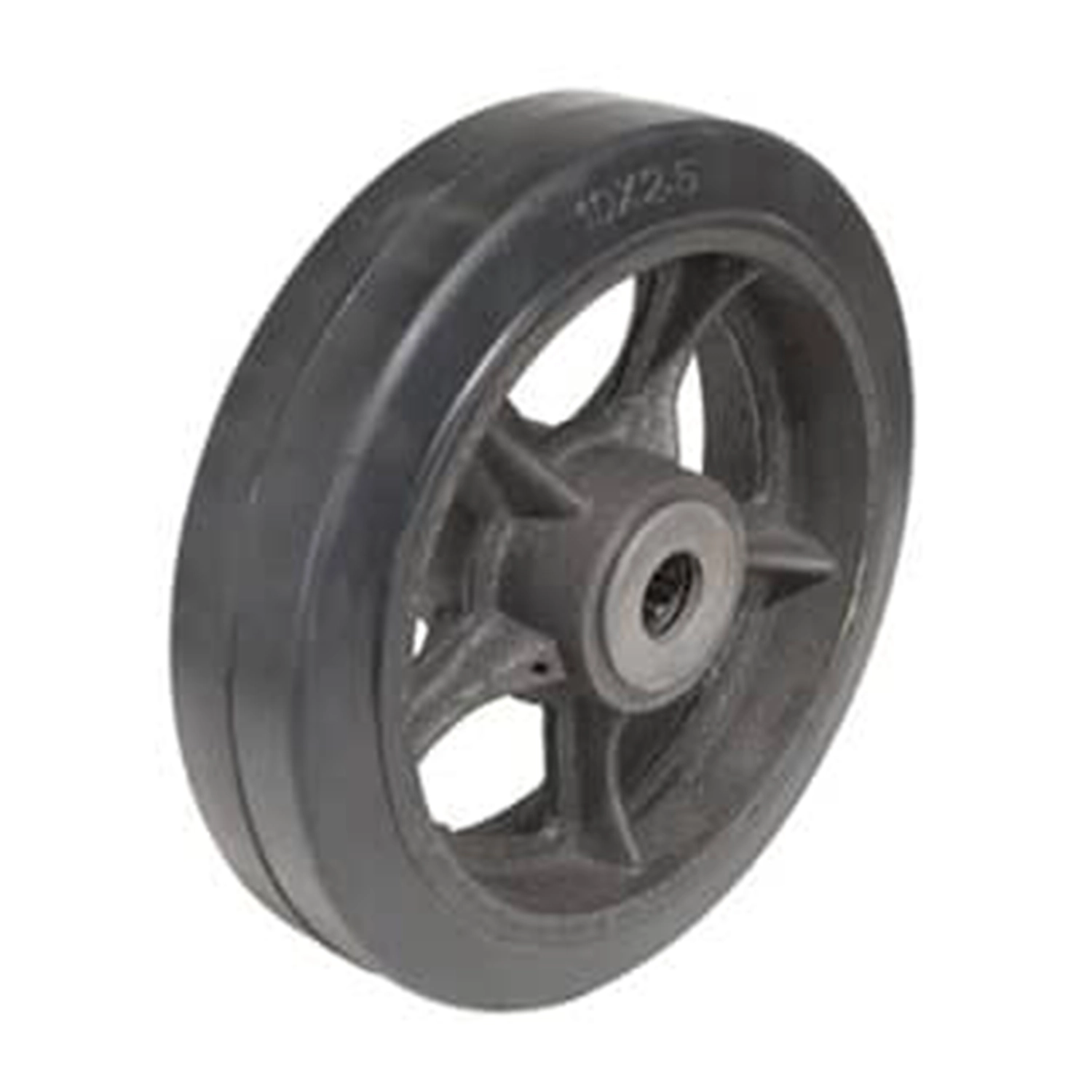 Vestil ( Mold On Rubber Wheel 10 In. Diameter WHL-VE-10X2MR )